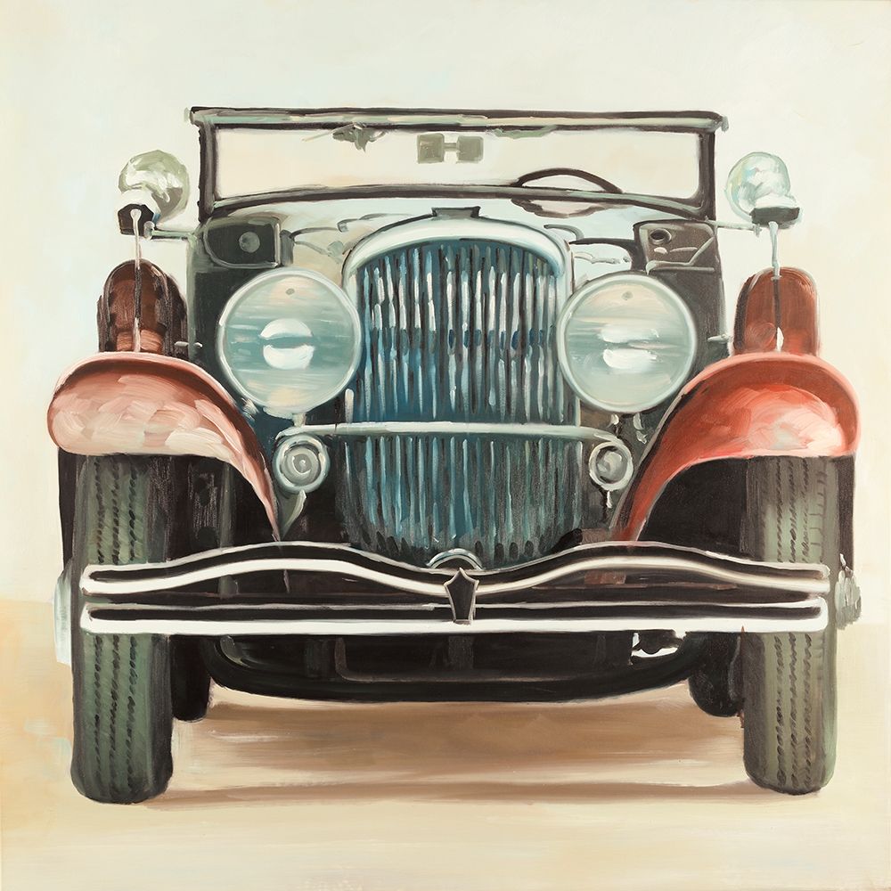 Old 1920S Luxury Car Poster Print by Atelier B Art Studio - Item # VARPDXBEGTRA46