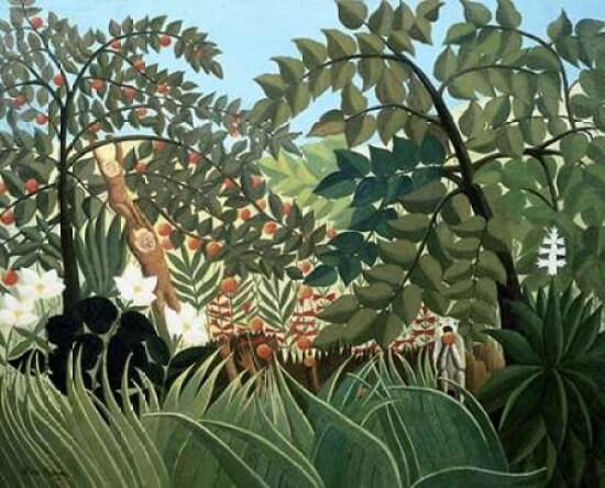 Exotic Landscape Poster Print by Henri Rousseau - Item # VARPDX279885