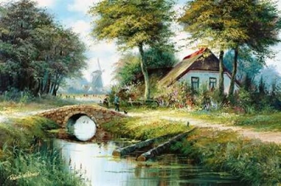 Dutch country scene Poster Print by Reint Withaar - Item # VARPDXRW021