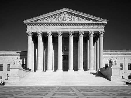 U.S. Supreme Court building, Washington, D.C. - Black and White Variant Poster Print by Carol Highsmith - Item # VARPDX463825