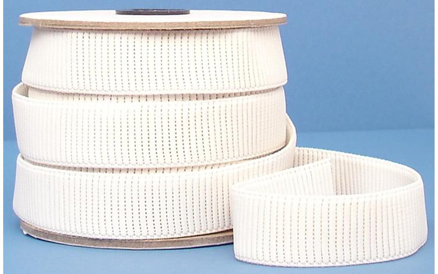 CJ Des Choice Elastic Rib No Roll Reel1"x12yd Wht Michaels