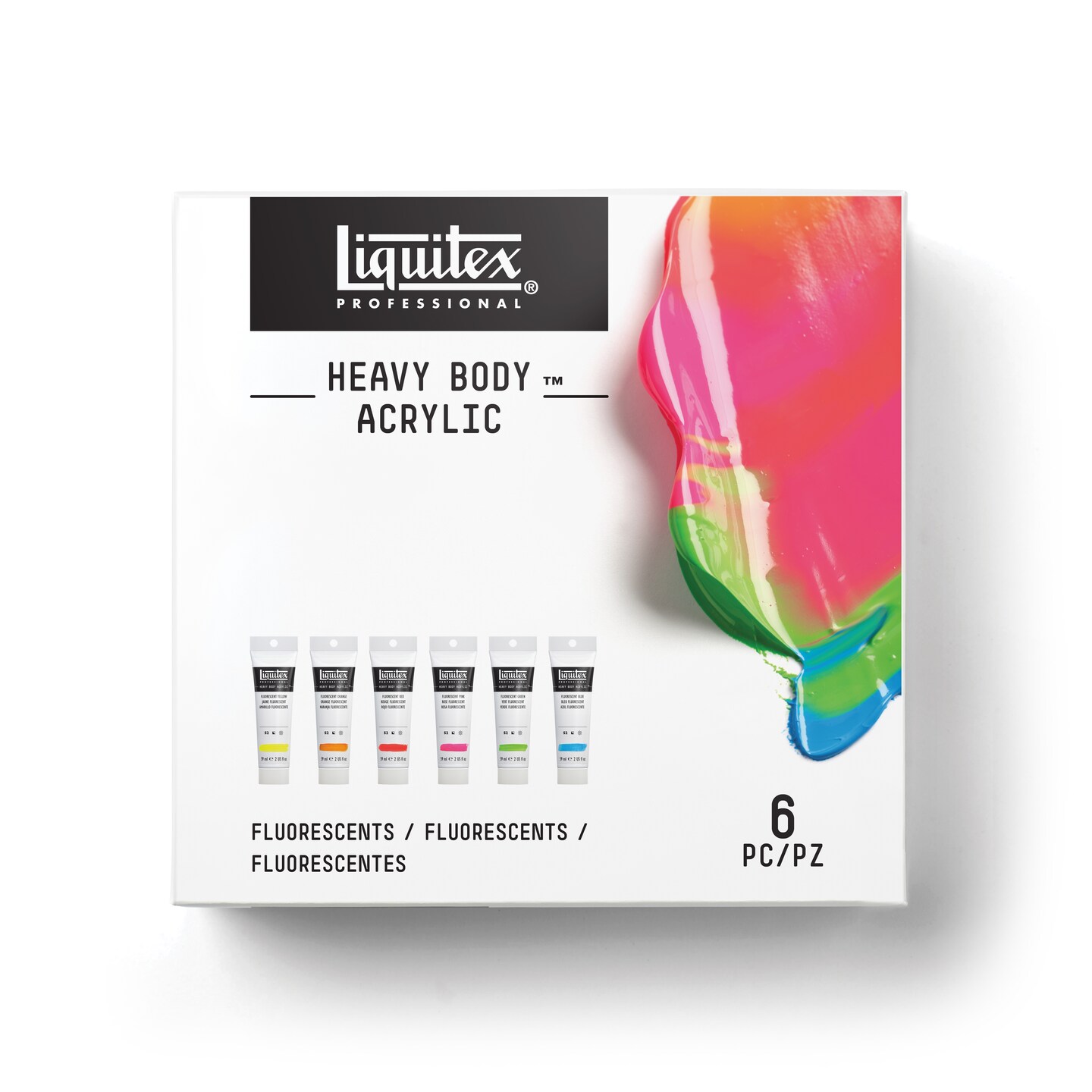 Liquitex Professional Heavy Body Acrylic Color Set 6 Colors