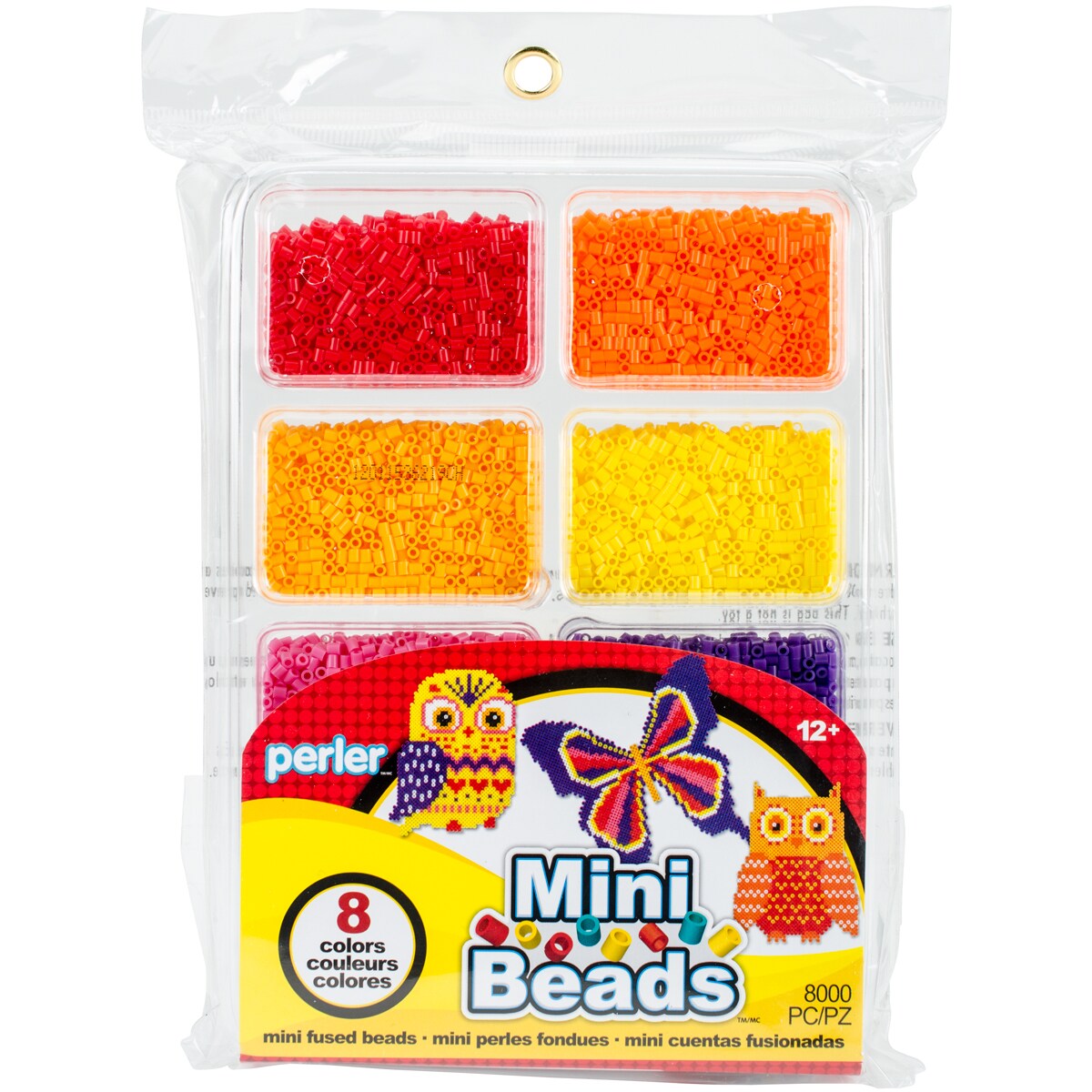 Perler Mini Beads Fused Bead Tray 8,000/PkgWarm Michaels