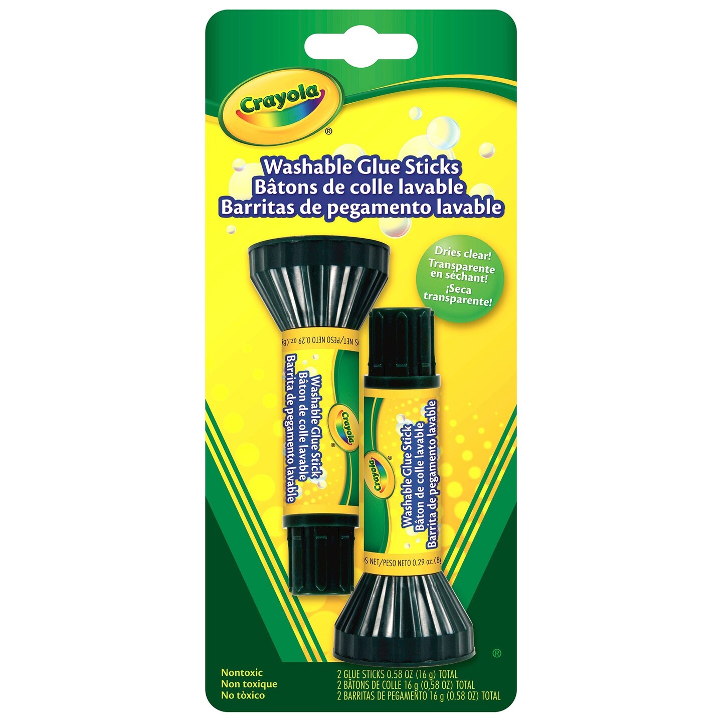 Crayola Washable Glue Sticks 2/Pkg.2oz Michaels