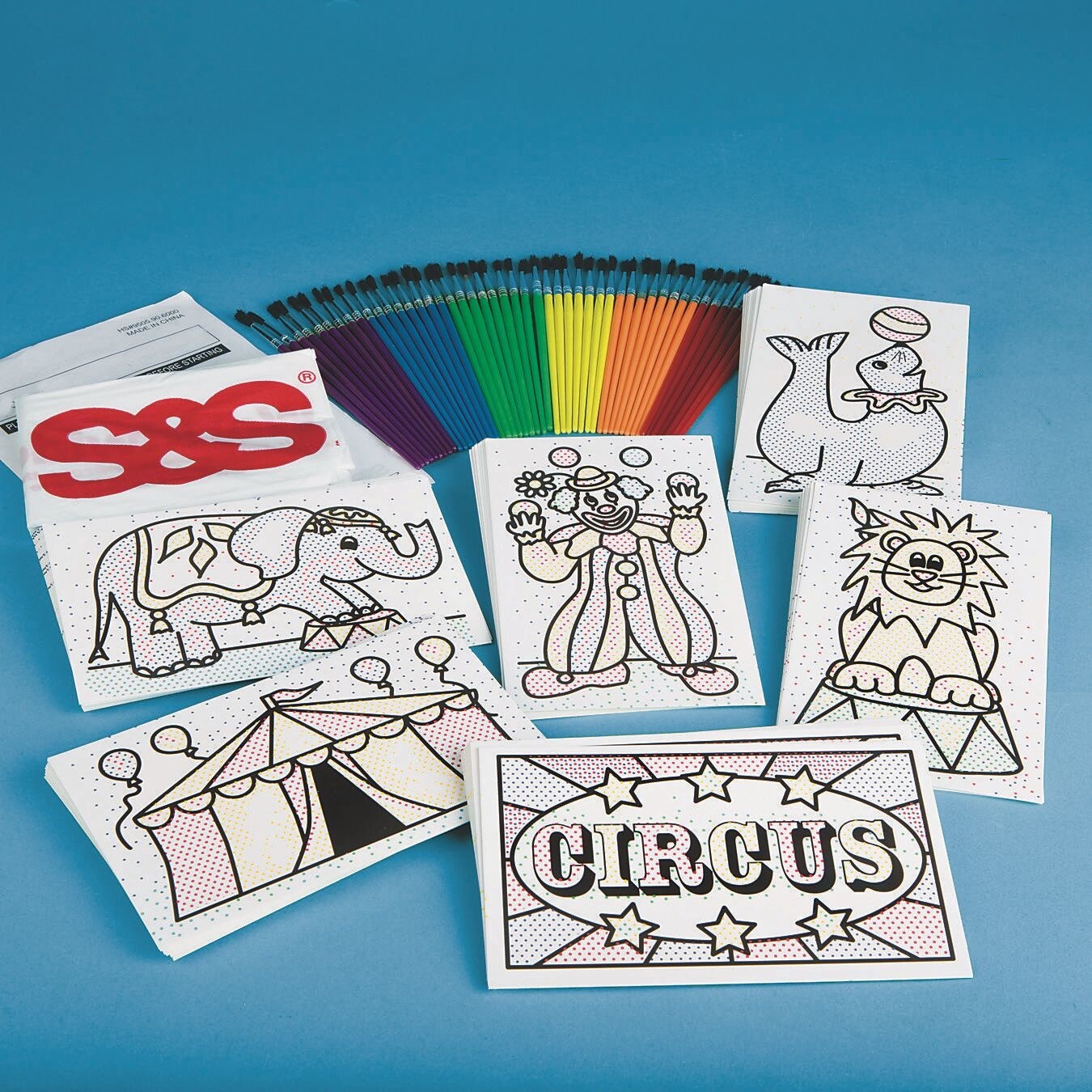 Paint-a-Dot&#x2122; Circus Craft Kit (Pack of 48)