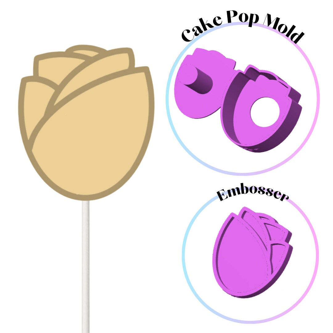 Rose Cake Pop Mold