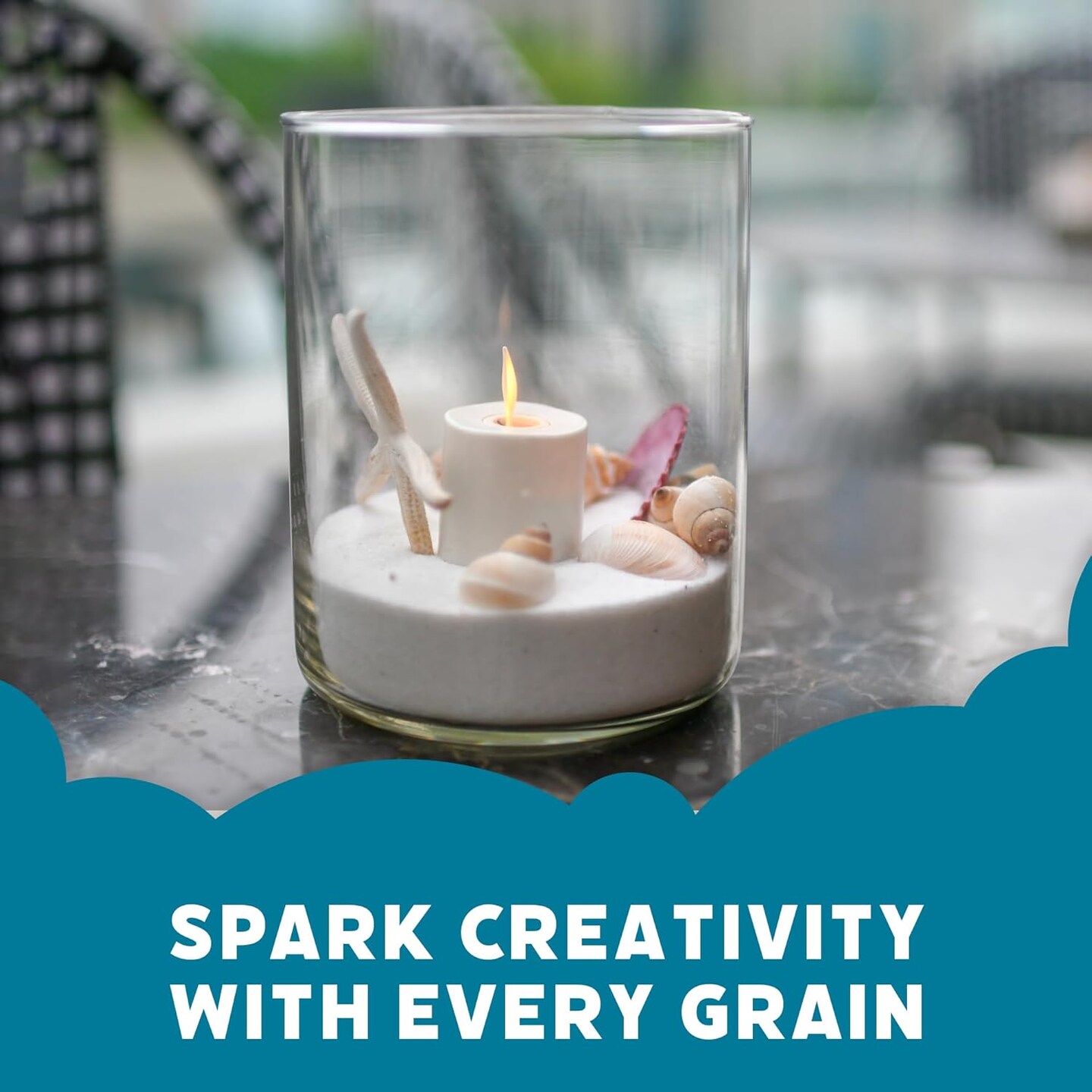 5 lb Decorative Craft Sand - Ideal for Weddings, Therapy, and Creative Projects