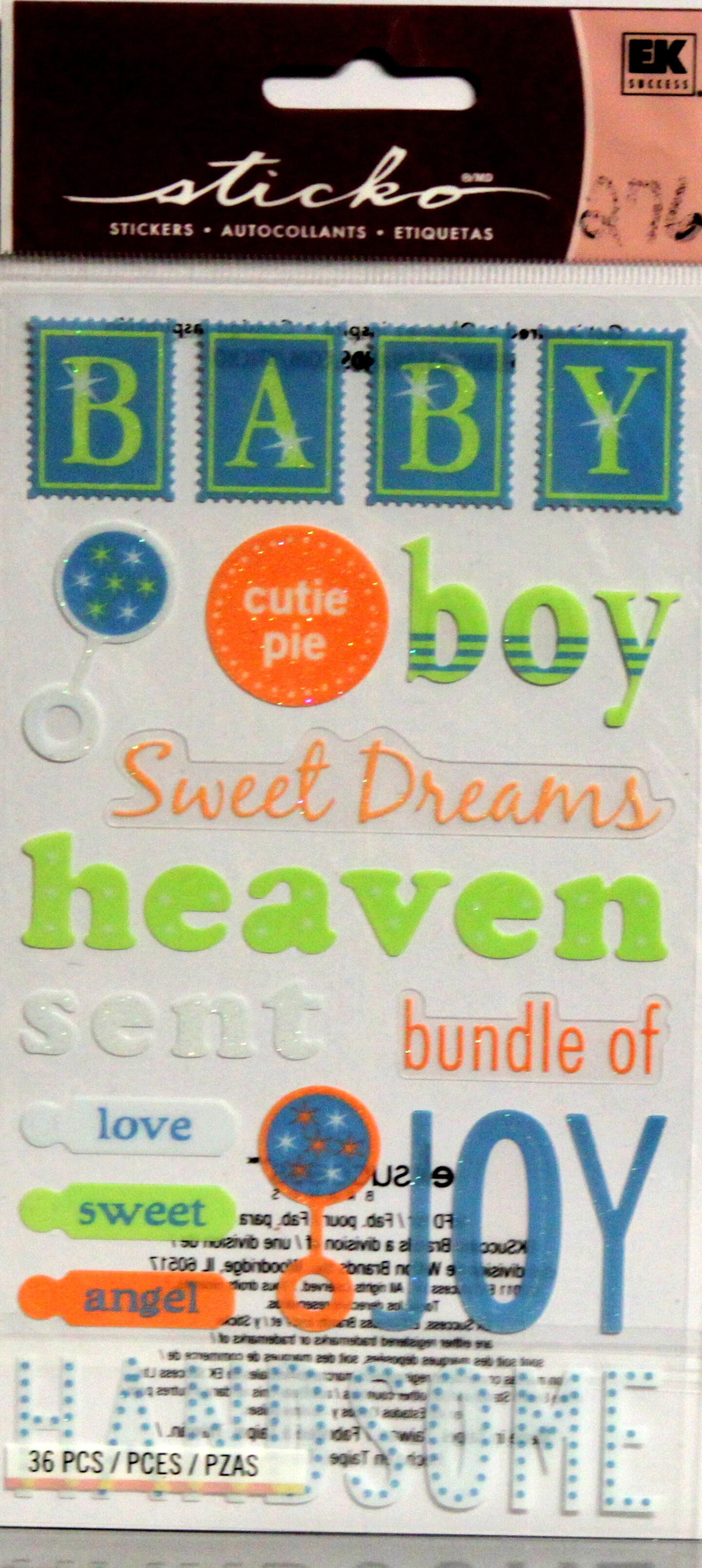 Sticko Baby Boy Stickers