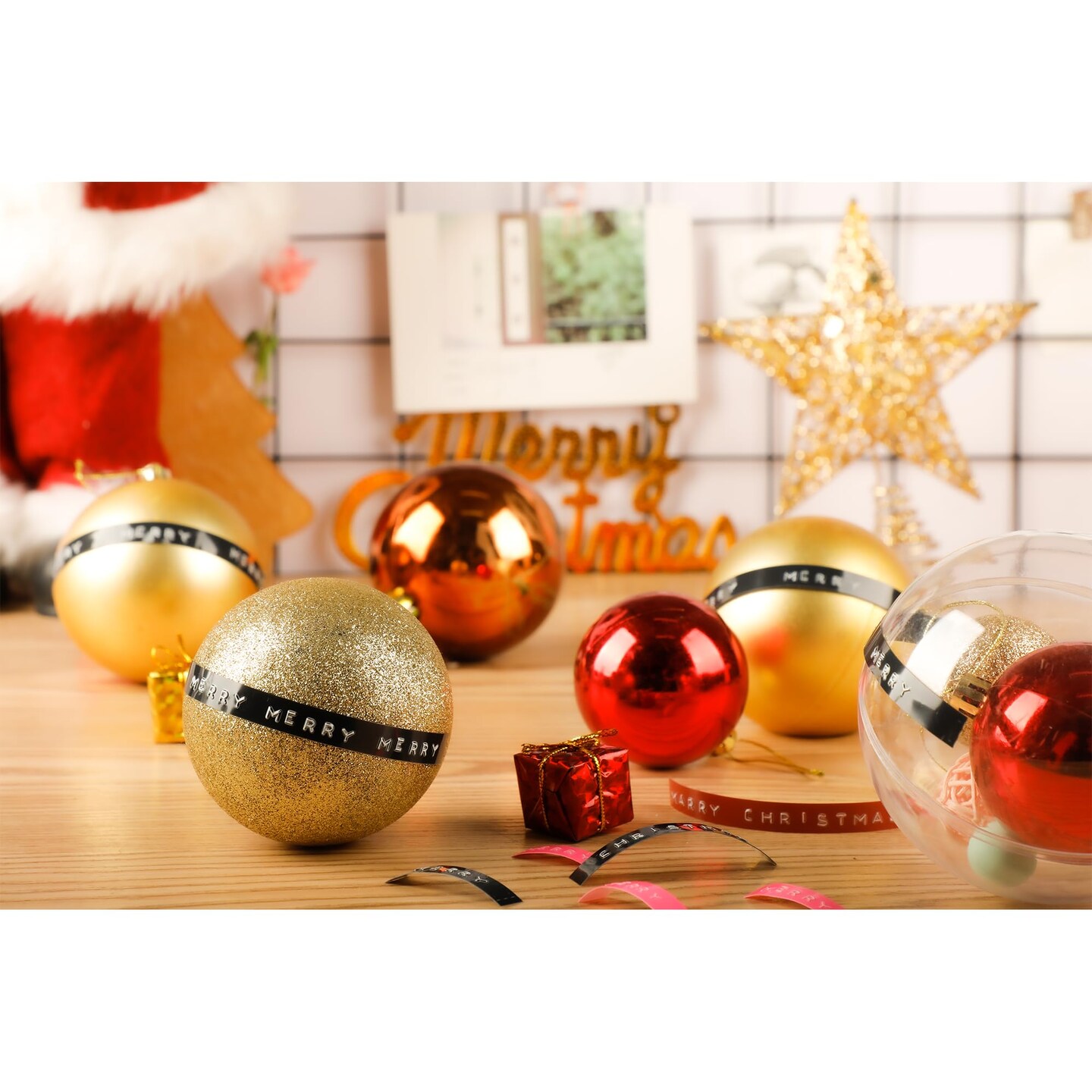 Embossing Label Maker Machine with Tapes, Portable Retro Embossed Label Maker, Vintage Mini Embosser Labeler, Handheld Label Printer for Home, Office and Outdoor, Blue