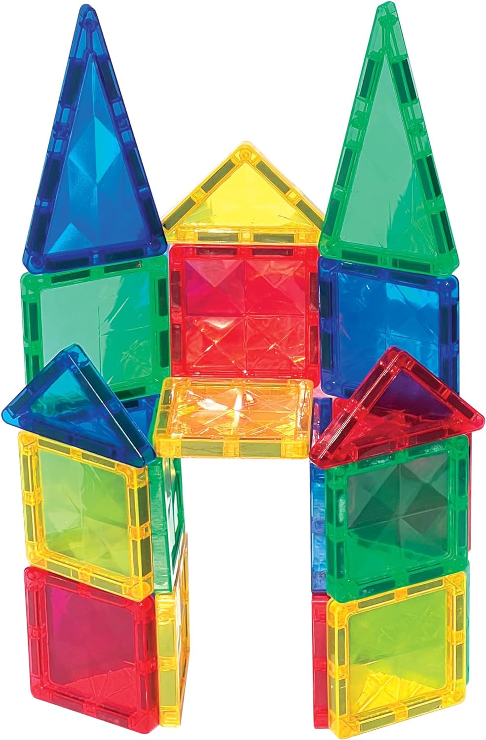 The Crayola Mini Magnetic PIP-Tiles, a 24-piece set of magnetic building toys for kids, is a STEM toy ideal for boys and girls aged three and up.