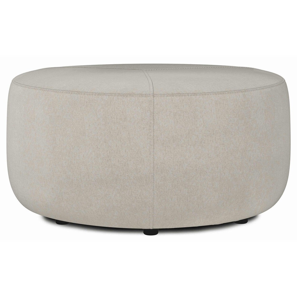 Moore Large Ottoman Round Footrest Extra Seat Available In Multiple Colors