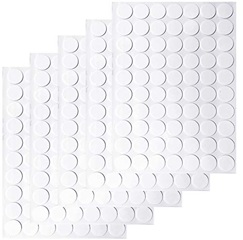 350 Pieces Clear Sticky Tack Adhesive Poster Tacky Putty Removable Round Putty Double-Sided Round No Traces Adhesive Sticke for Festival Decoration