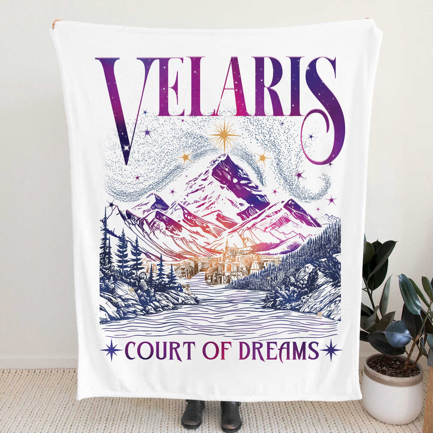 ACOTAR Velaris hotsell Limited Edition Postcard Blanket