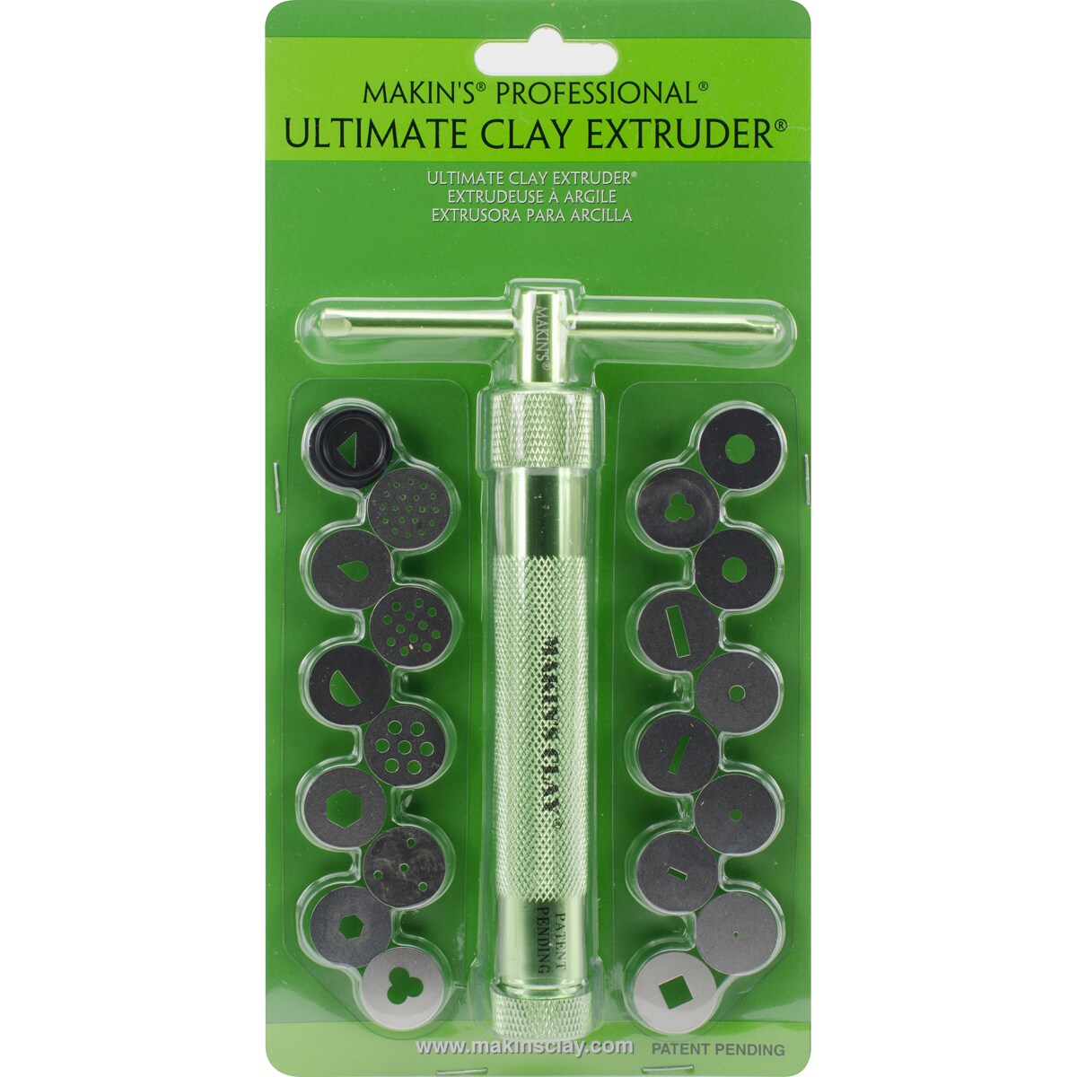 Makin&#x27;s Professional Ultimate Clay Extruder-Anodized Aluminum
