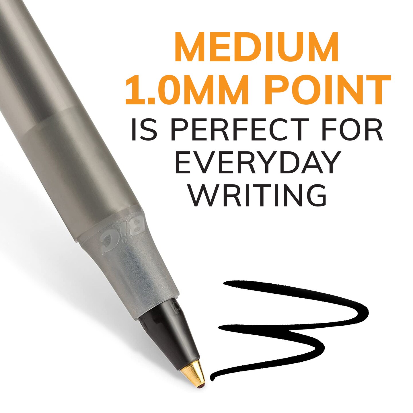 Ballpoint Pens Medium Point 0.5mm Black Ink Work Pen with Super Soft Grip  Gel Pen for Men Women Retractable Office Pens - AliExpress