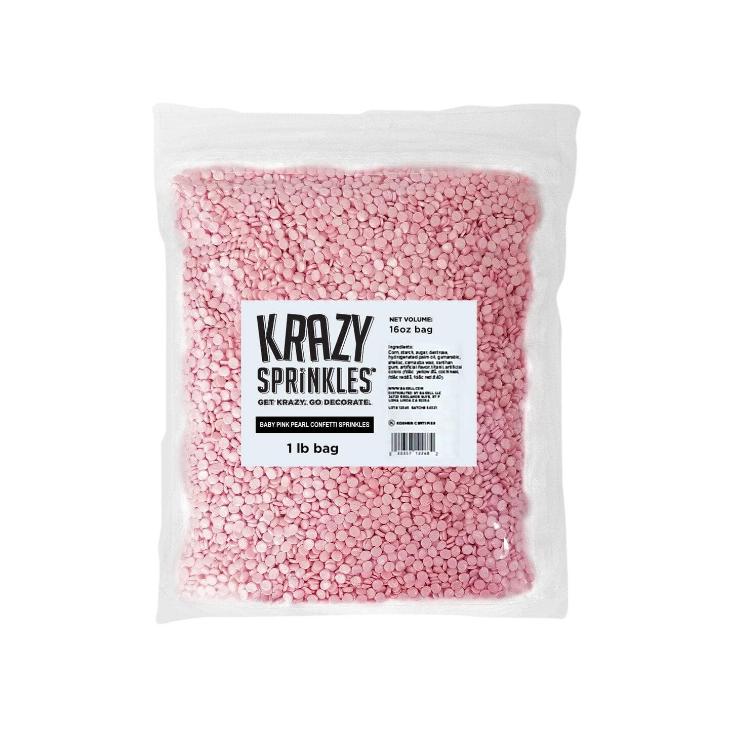 Baby Pink Pearl Confetti Sprinkles Sprinkles & Edible Decorations Michaels