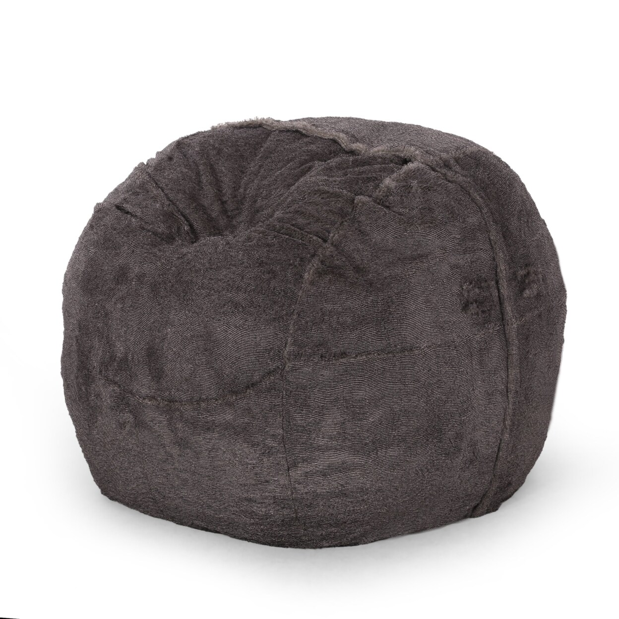GDFStudio Maysville Modern Glam 5 Foot Faux faux Winter Bean Bag