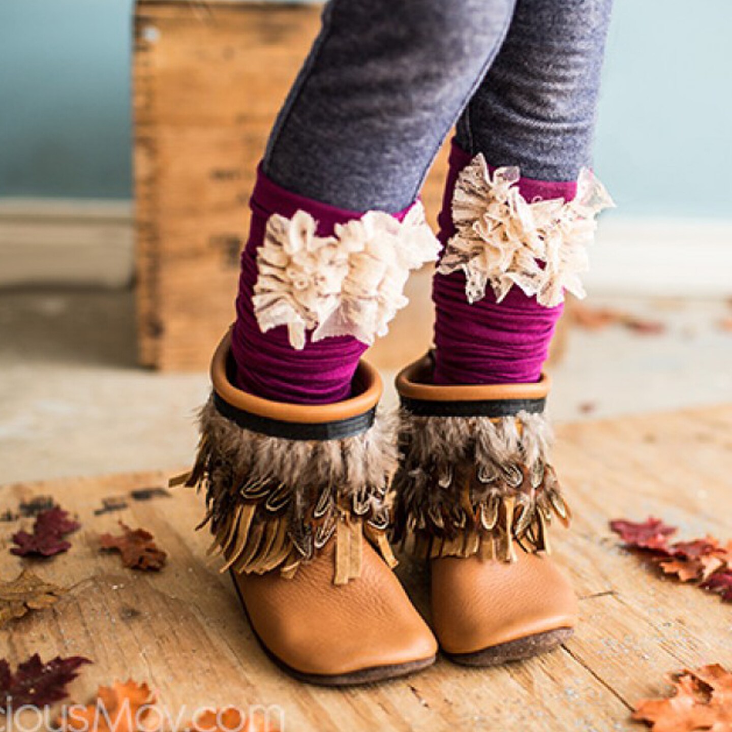 Fancy Feather Fringe Trim