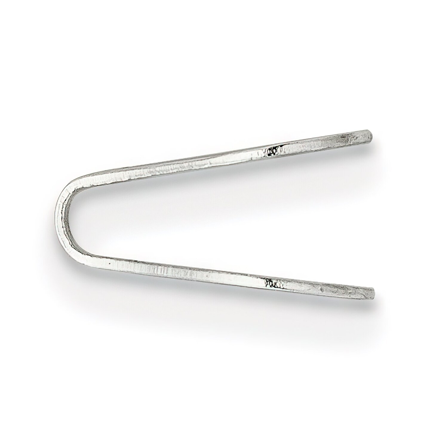 Sterling Silver Flat Endcaps - Pack of 4