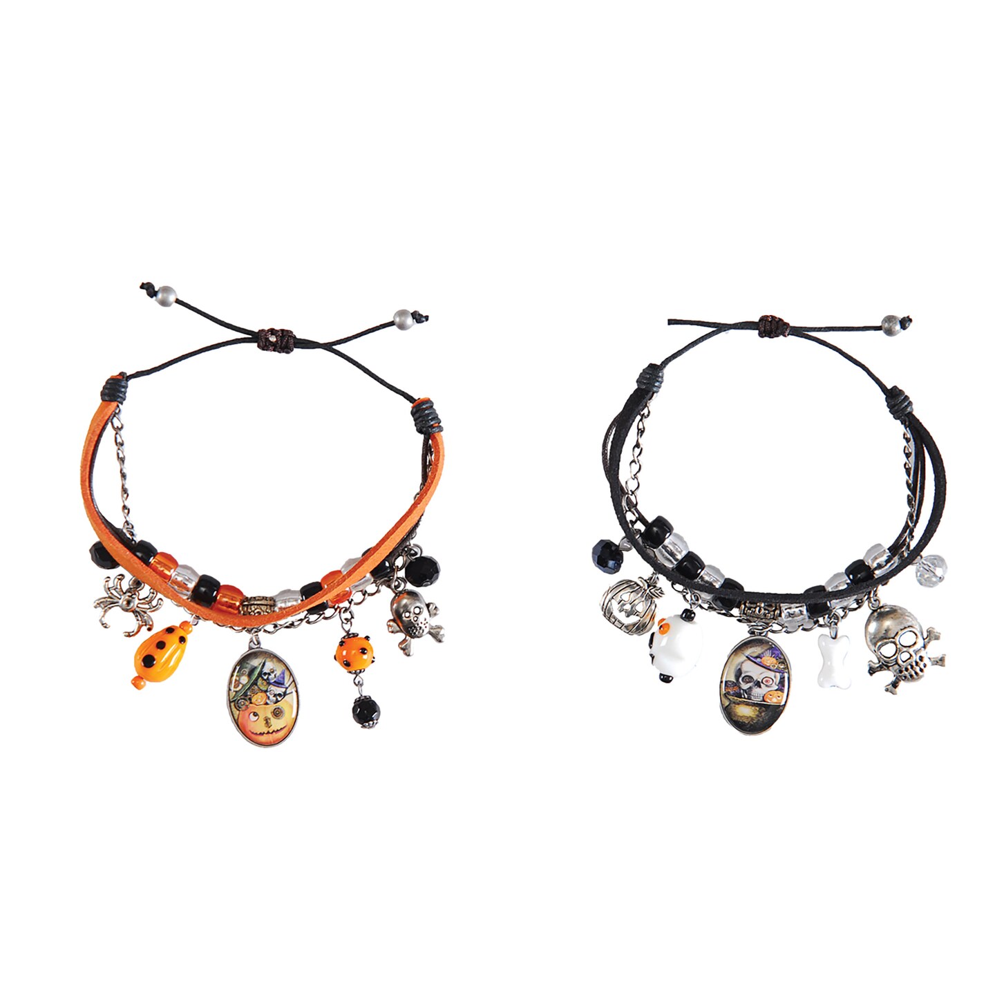 Leather Loop Halloween Charm Bracelet A/2 Michaels