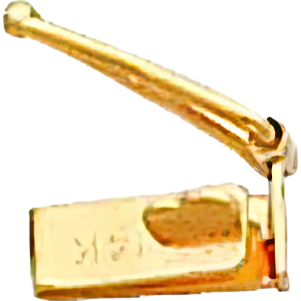 14K Gold Box Clasp Replacement Tongue (8.00mm to 13.30mm)