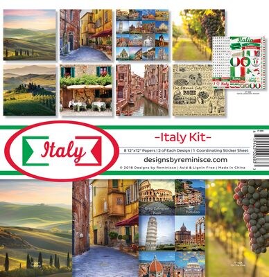 Reminisce Italy Collection Kit