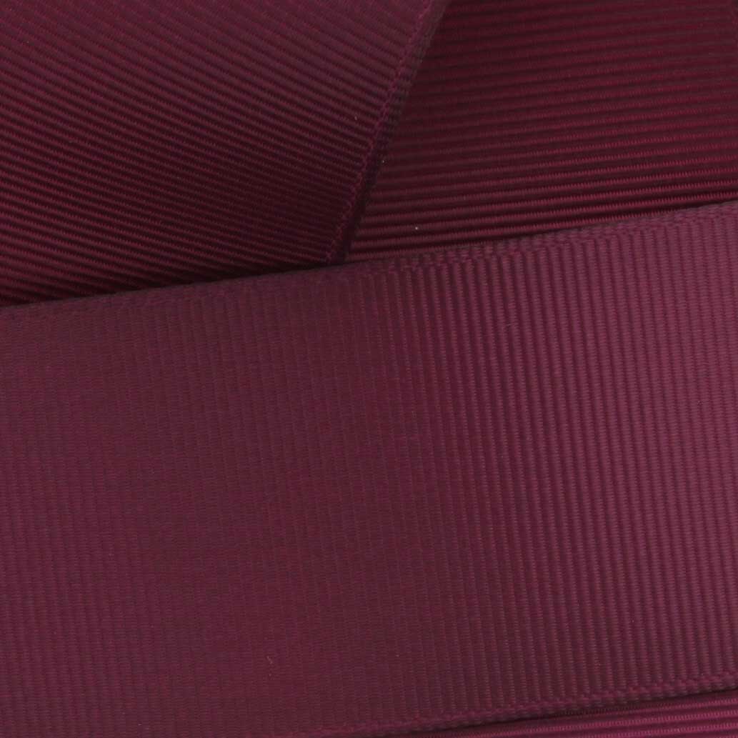 1.5&#x22; Grosgrain Ribbon Solid 275 Wine 100yd