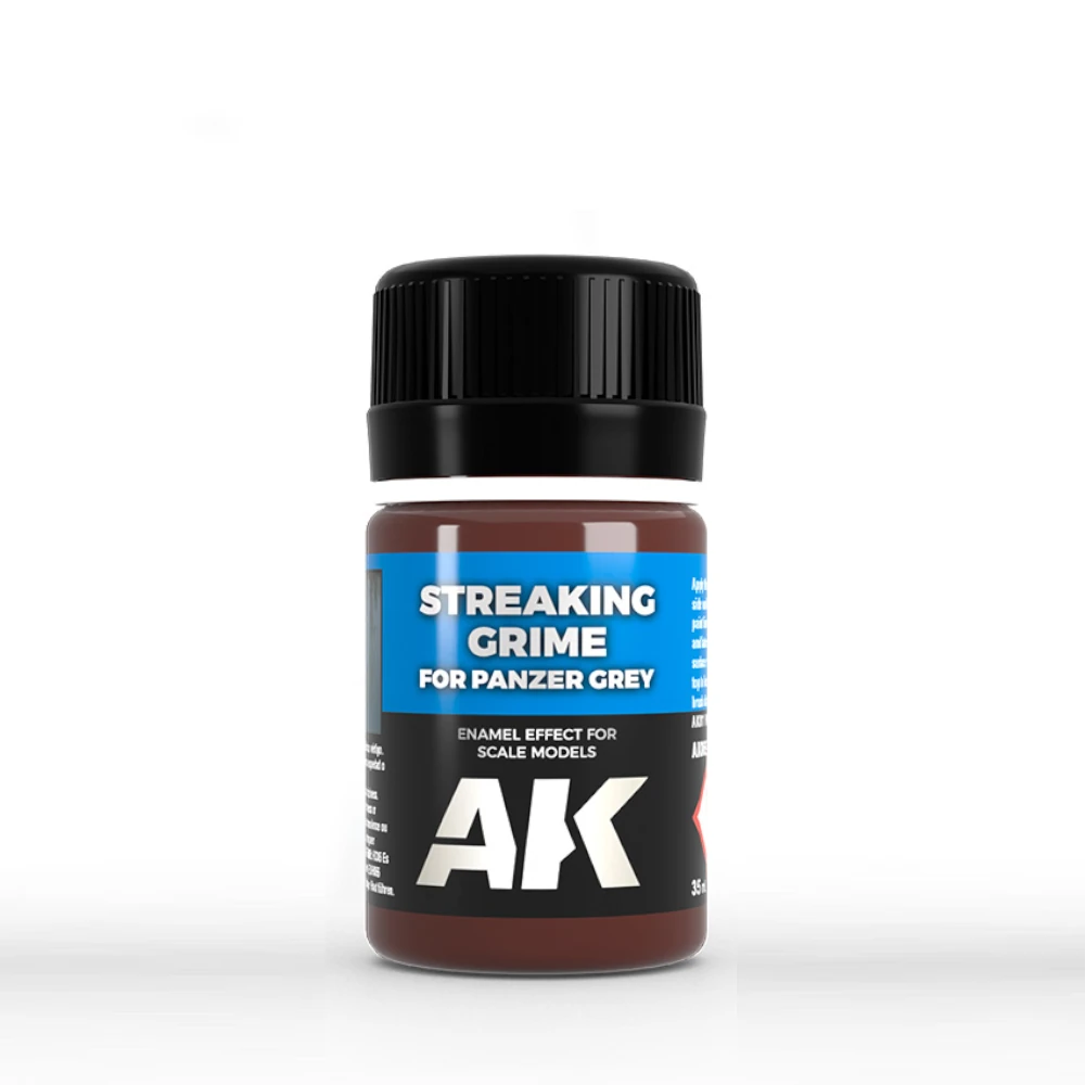 AK Interactive Streaking Grime For Dark Vehicles