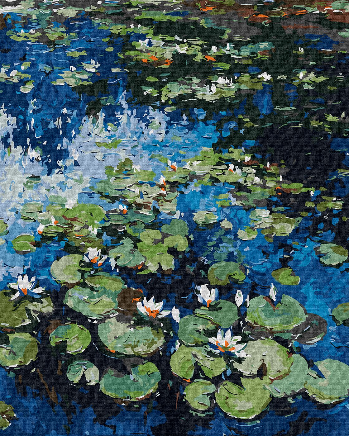 Painting by Numbers kit Water lilies KHO2858 | Michaels