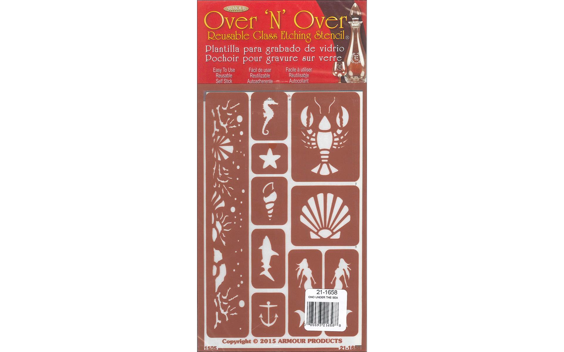 Over 'N' Over Reusable Stencils 5"X8"-Celtic