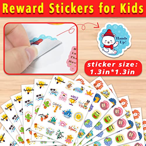 Reward Stickers for Kids,600PCS Motivational Stickers for Teachers