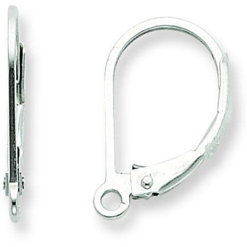 Sterling Silver Leverback Earrings Jewerly - Pack of 2