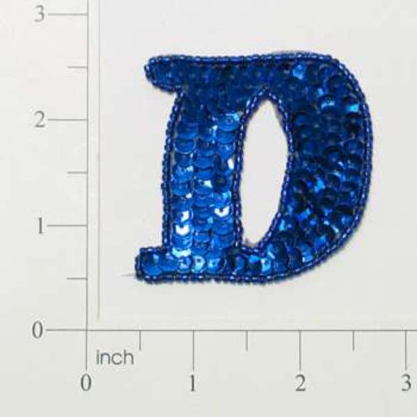 Letter D Sequin Applique/Patch Michaels