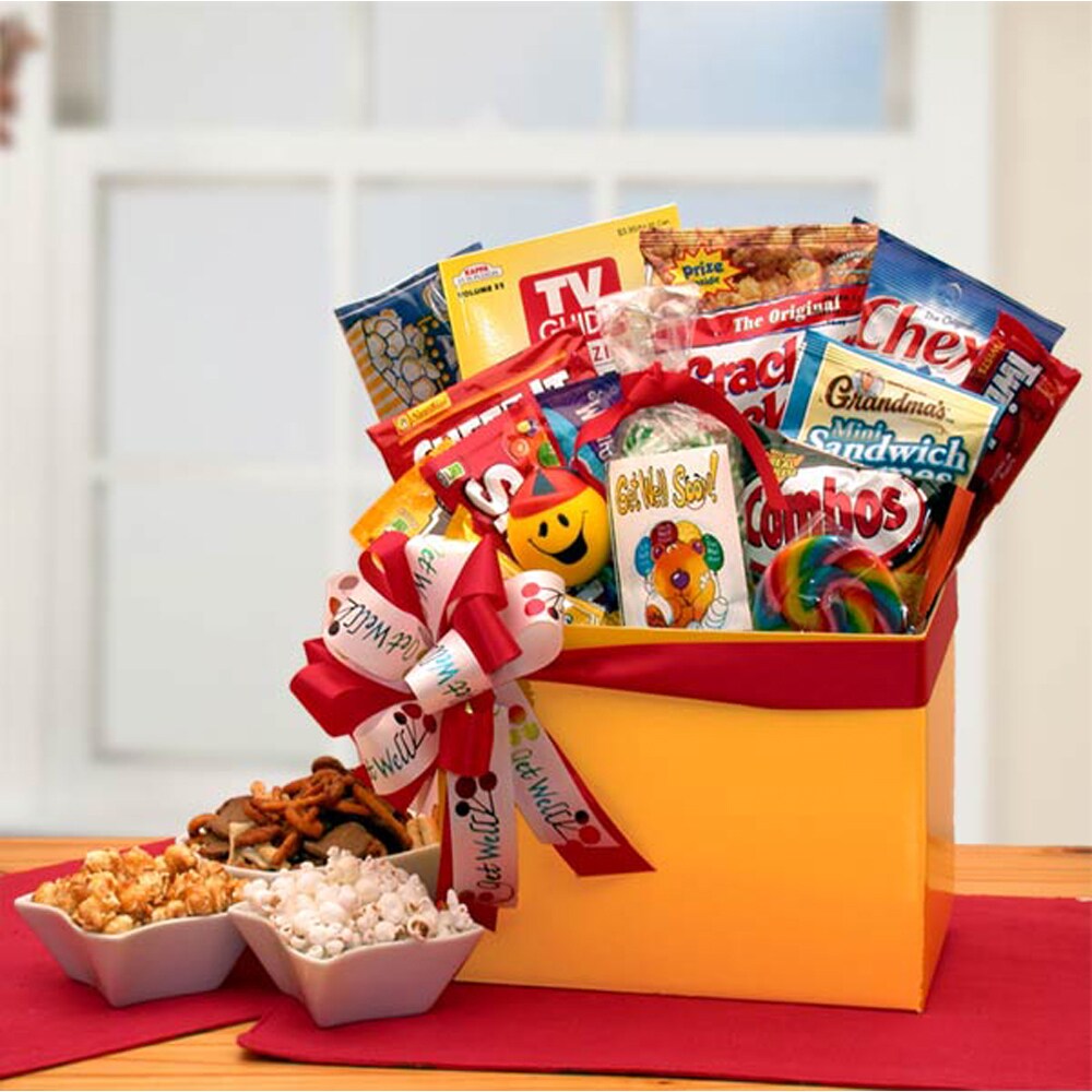 Gift Basket Drop Shipping Gift Basket  Get Well Wishes Gift Box