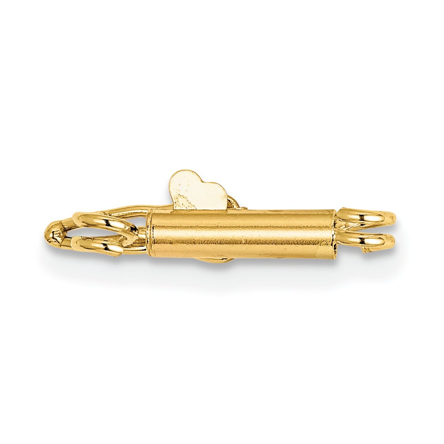 14K Gold Barrel Clasp 8.3mm
