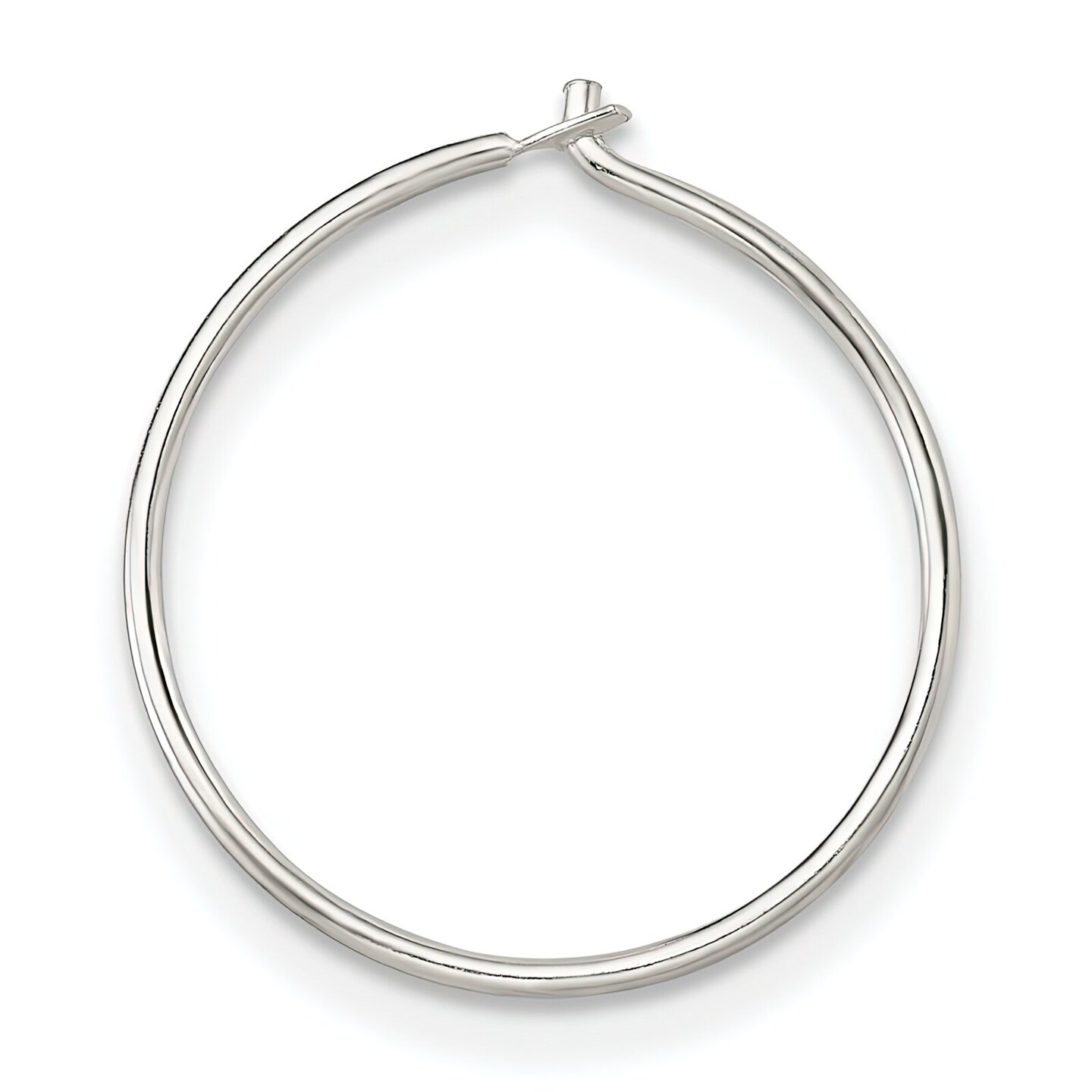 Sterling Silver Wire Hoop Earring 16.0mm Jewerly - Pack of 12