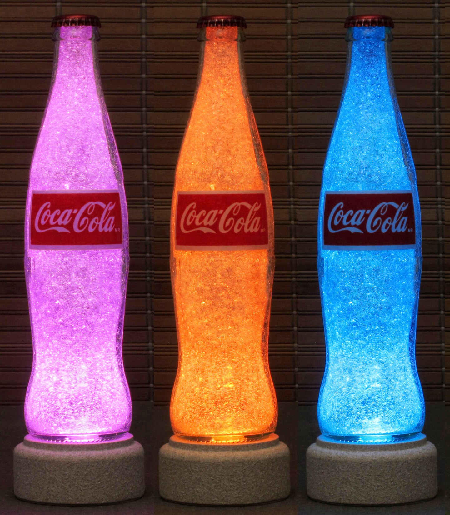 Coca Cola Coke Aqua Blue Glass