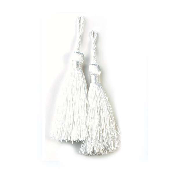 3 1/2&#x22; Fiber Key Tassel Pack of 2