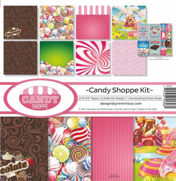 Reminisce Candy Shoppe Collection Kit