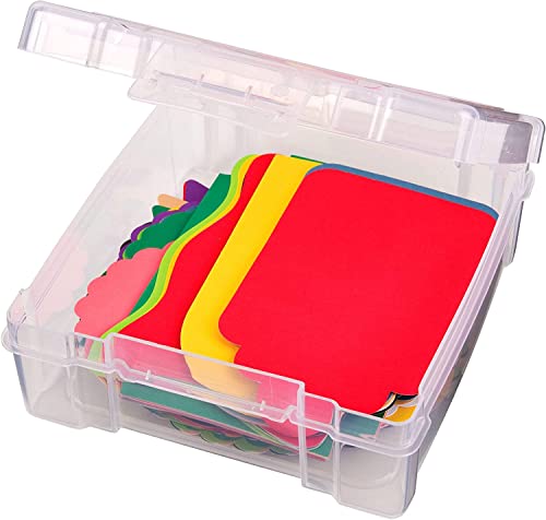 ArtBin 6953AB ClearView 6&#x22; x 6&#x22; Box Art &#x26; Craft Organizer, [1] Plastic Storage Case, Clear