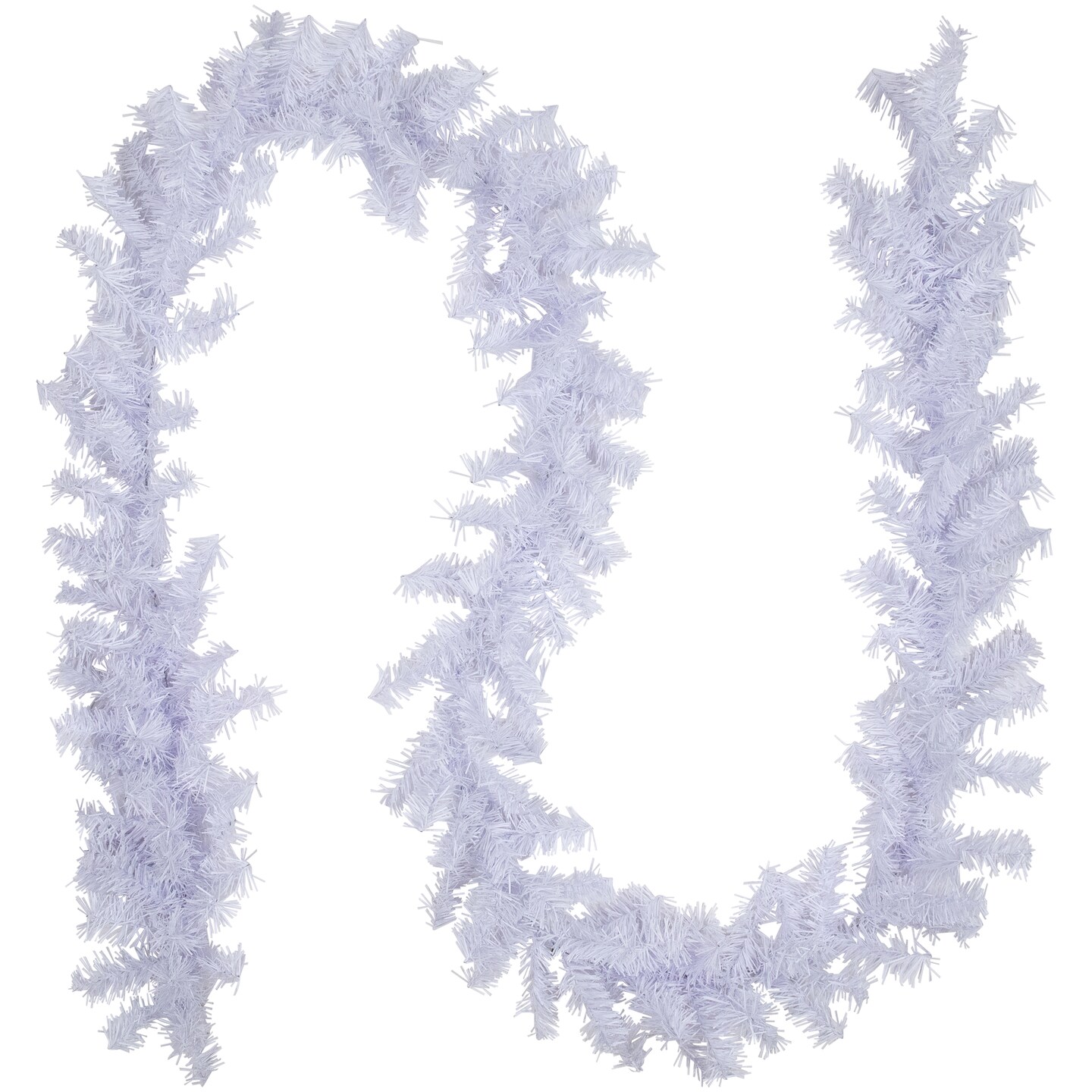 Northlight Commercial Length White Canadian Pine Artificial Christmas Garland - 100' x 8" - Unlit