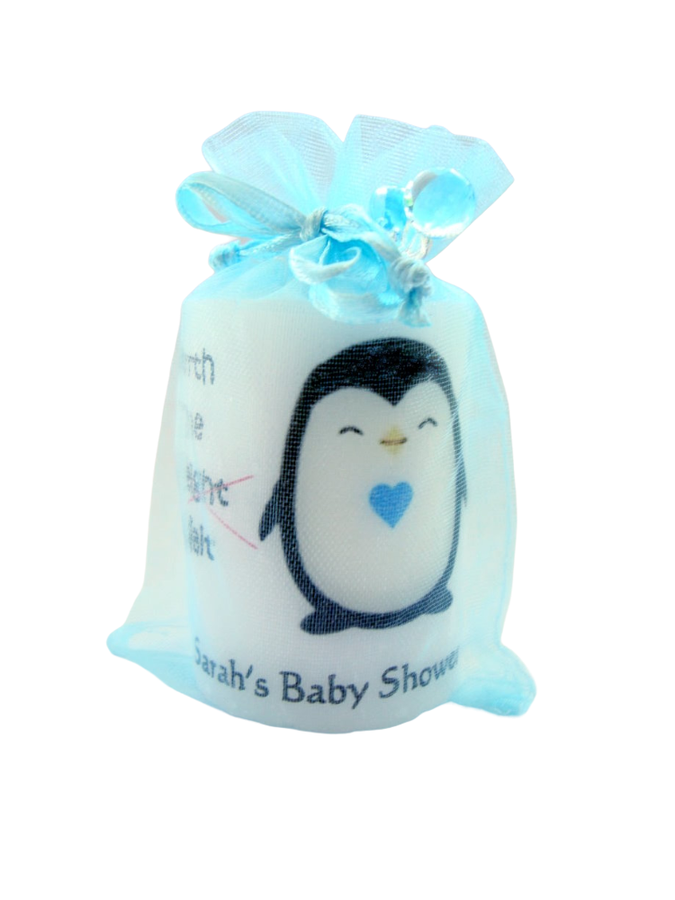 10 Penguin Ornament, Baby Shower Favors, Candles, Winter Baby Shower, Baby Shower Favors Boy, Shower Decor