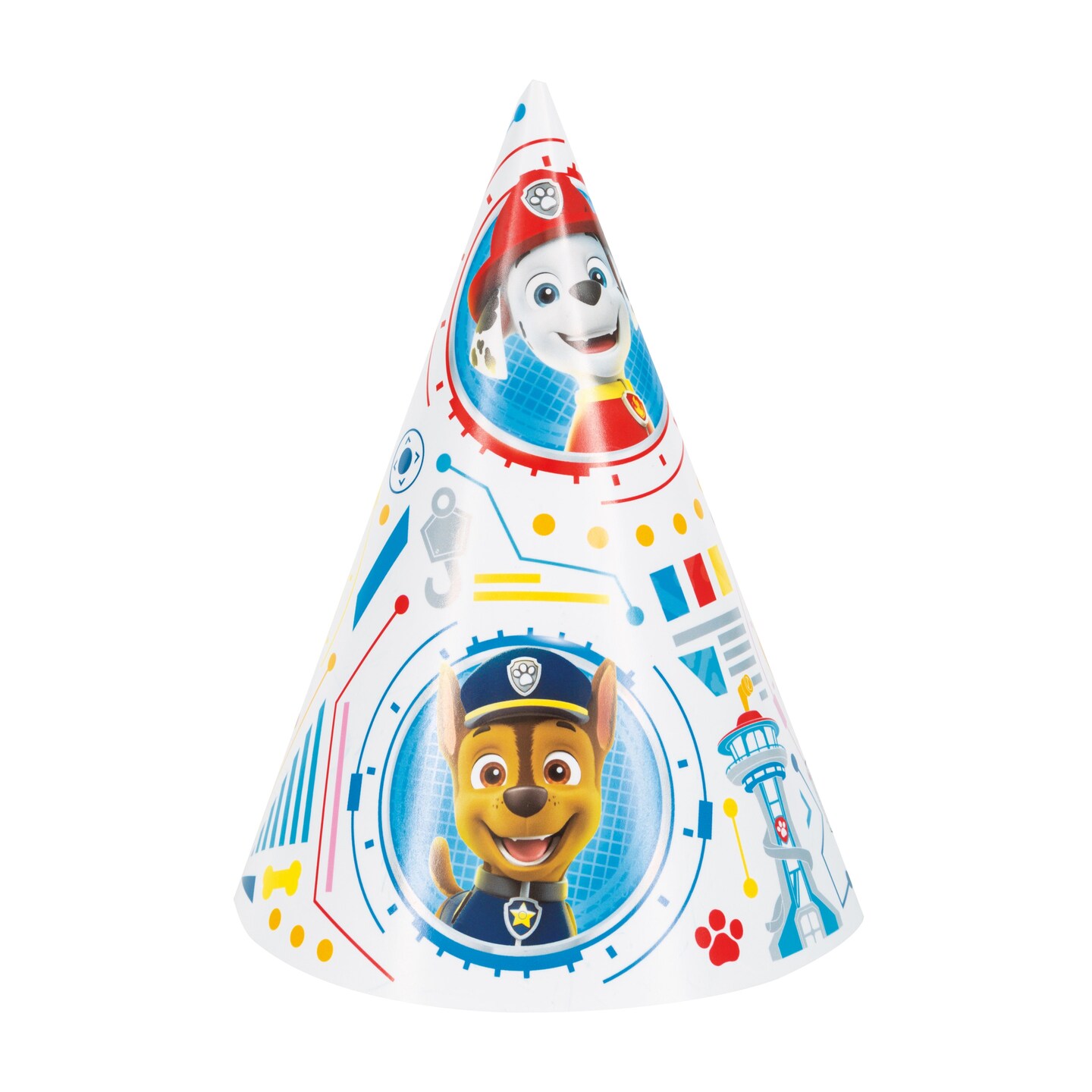 Paw Patrol Party Hats - 8ct