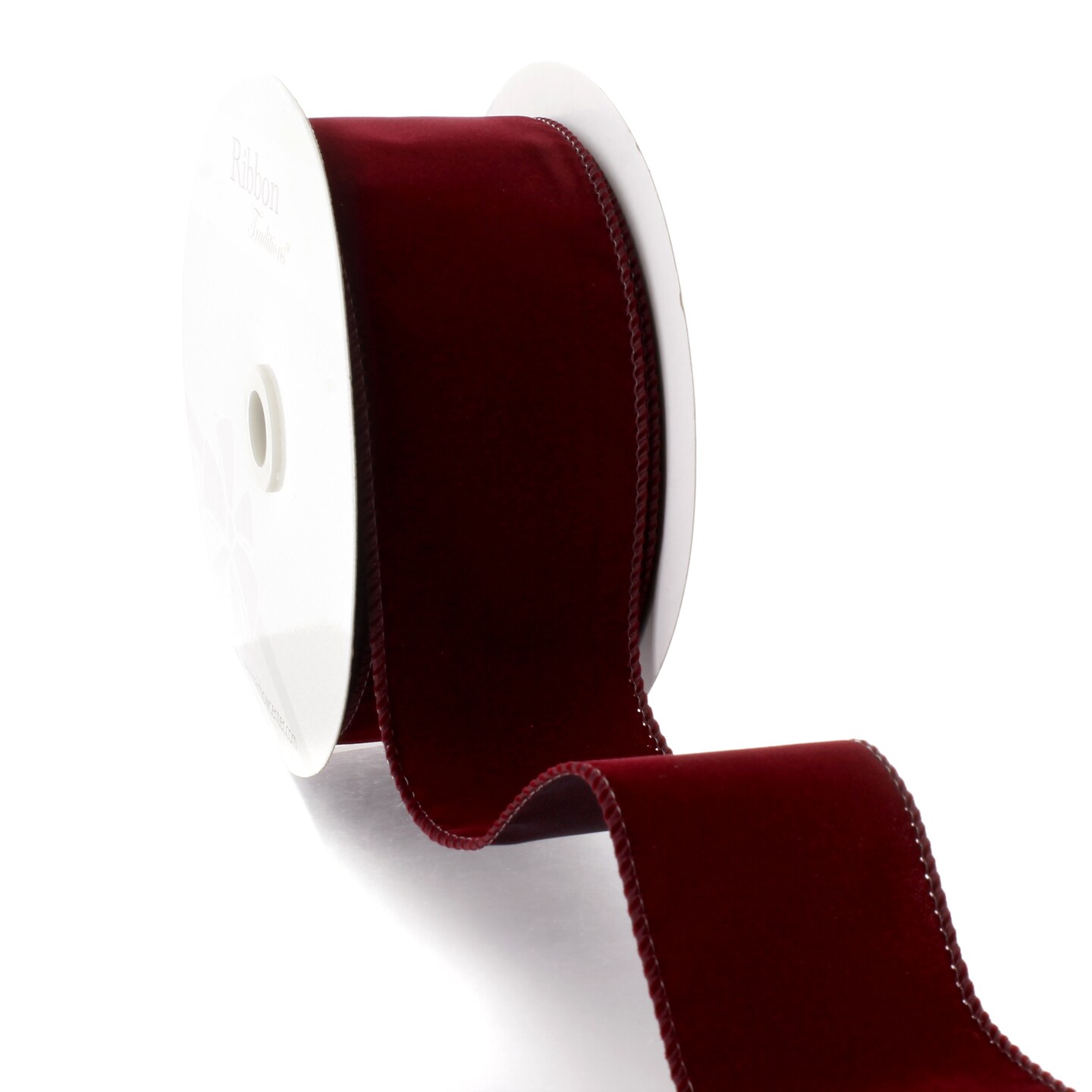 2.5&#x22; Wired Suede Velvet Ribbon