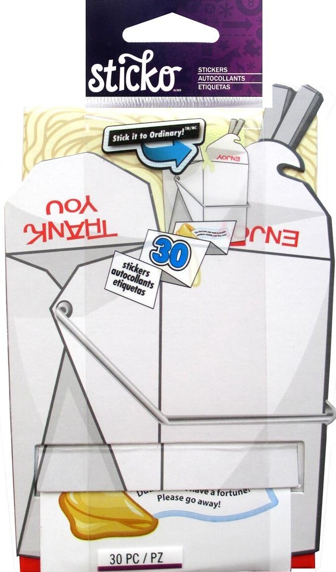 Sticko Fortune Cookie Roll Label Stickers 30 Pcs Michaels