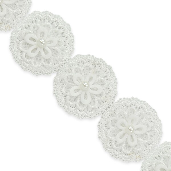 Owen Crochet 3 D Flower trim