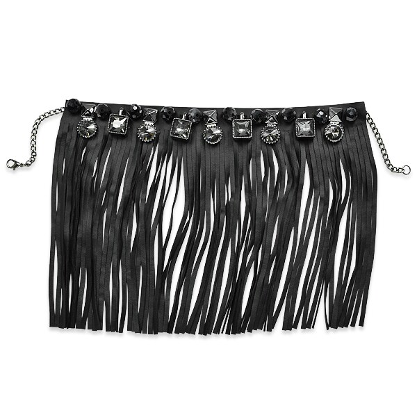Fringe & chains Detachable Collar 6