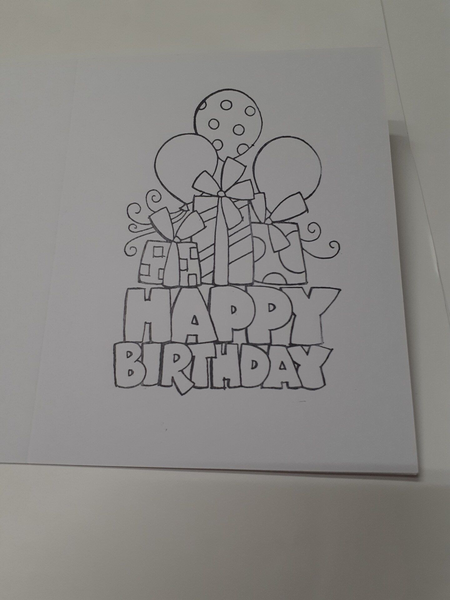 Birthday cards, happy birthday cards, birthday balloon card, funny birthday product 1