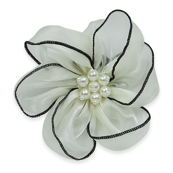 Lala Organza Flower Brooch And Hairclip 