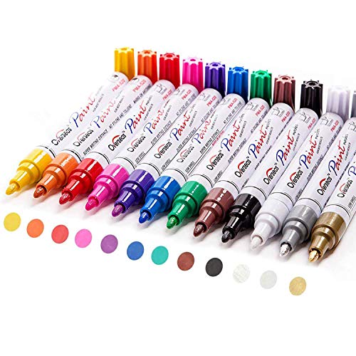Metallic Markers, Metallic Pens, Marker Pens, Journal Pen Set, Markers for  Diary, Journal or Scrapbook Pens 